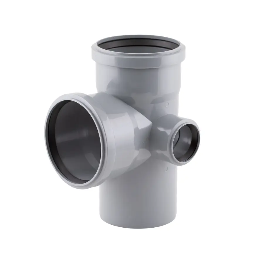 Крестовина канализационная TA Sewage 110х110х110х50, 90 ° (правая)