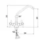 Смеситель для кухни Qtap Mayfair CRM 271FK