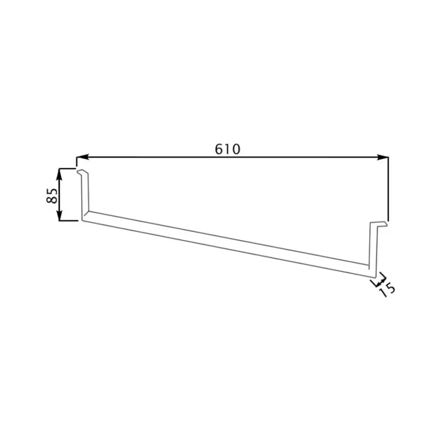 Тримач для рушників Azzurra Tulip TULPU75