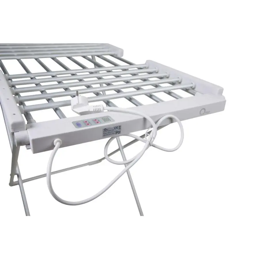 Сушарка для білизни електрична Qtap Breeze (SIL) 57702 з терморегулятором