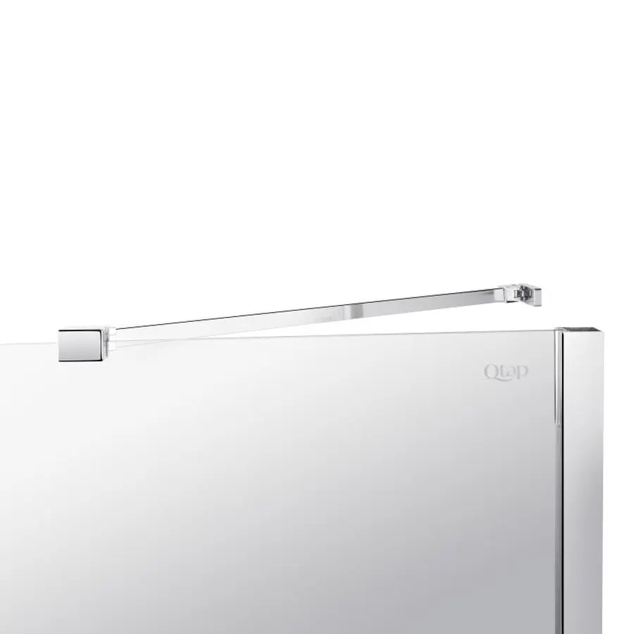 Душова кабіна Qtap Aquarius CRM1099SC6 90х90 см, скло Clear 6 мм, CalcLess, без піддона