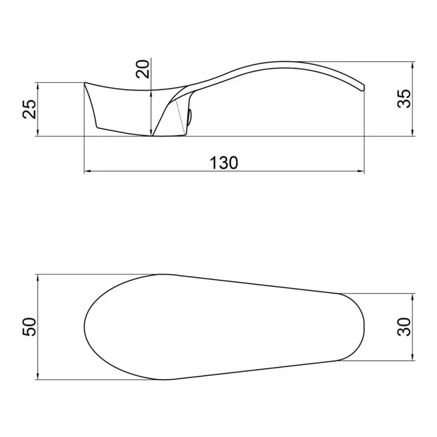 Ручка для змішувача Lidz (CRM) 57 85 040 01 Eris