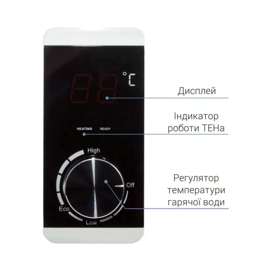 Водонагрівач електричний Thermo Alliance 50 л вертикальний, сухий ТЕН 2,0 кВт D50V20J2(D)K