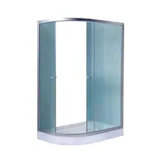Душова кабіна Lidz Latwa SC120x85R.SAT.LOW.FR, скло Frost 5 мм, права