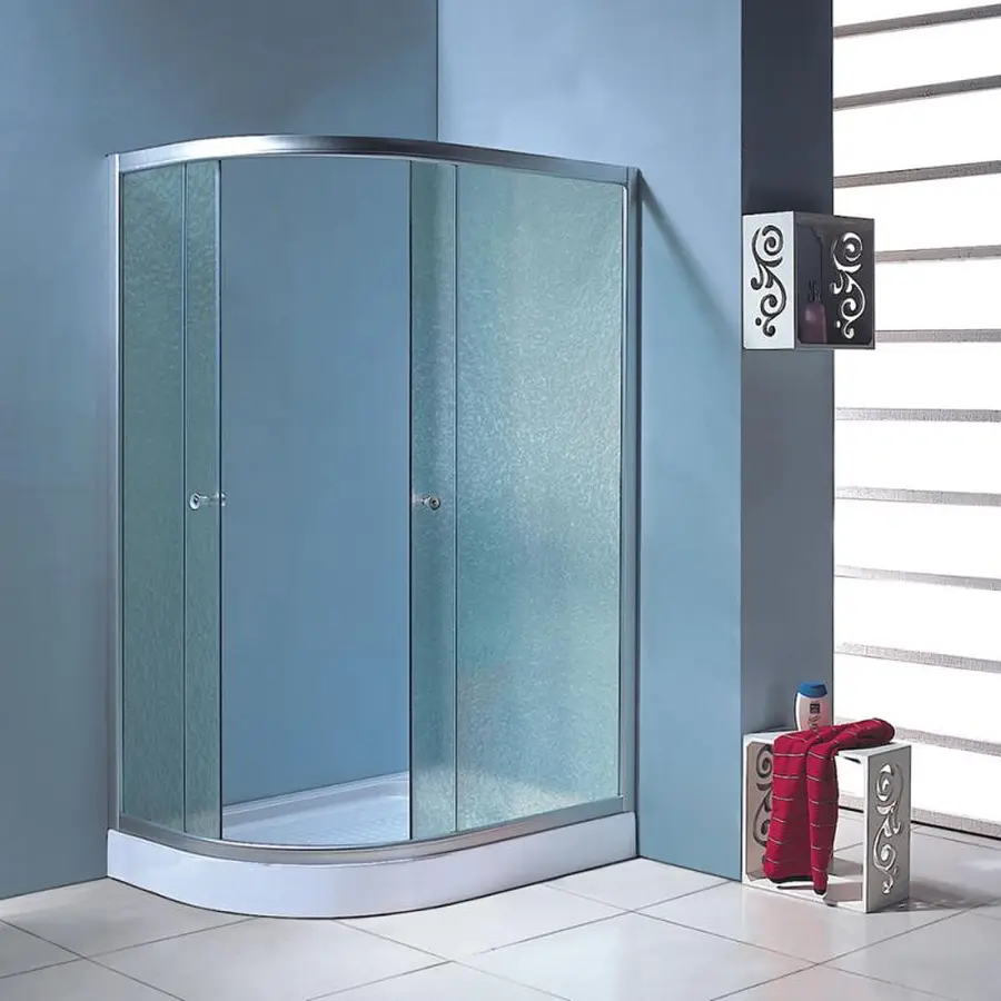 Душова кабіна Lidz Latwa SC120x85R.SAT.LOW.FR, скло Frost 5 мм, права