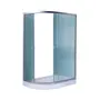 Душова кабіна Lidz Latwa SC120x85R.SAT.LOW.FR, скло Frost 5 мм, права
