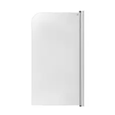 Штора на ванну Lidz Brama SS80x140R.CRM.TR скло прозоре 6 мм, права