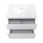Комплект Qtap Albatross 710х725х460 White тумба підвісна + раковина урізна QT0172TP700D3070CW