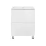 Комплект Qtap Tern 600х725х437 White тумба підлогова + раковина урізна QT1771TNL6013060CW