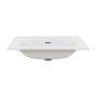 Раковина Qtap Stork 610х420х170 White з донним клапаном QT1511L738W