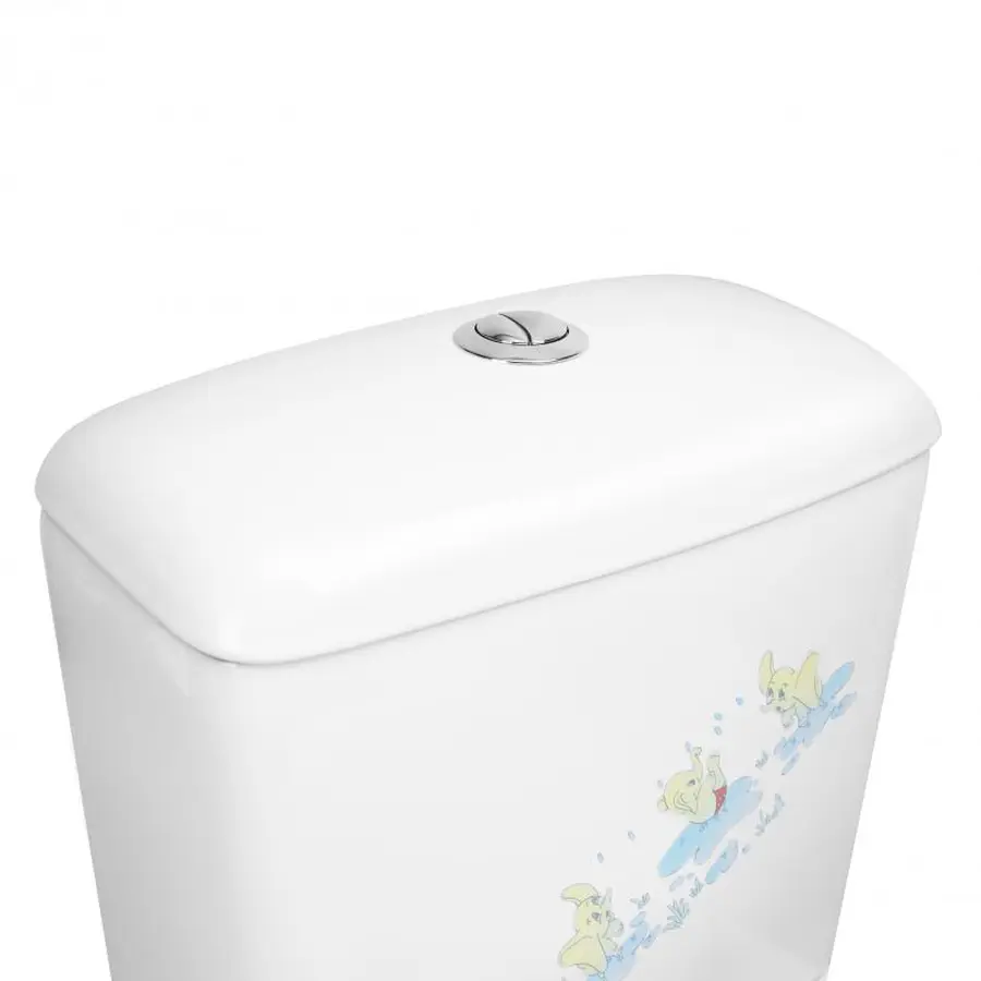 Унітаз-компакт дитячий Qtap Baby з сідінням QT2322C229PEWD