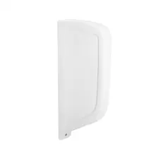 Переділ для пісуара підвісний Qtap Crow 100x390x830 White Переділ для пісуара підвісний Qtap Crow 100x390x830 White