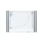 Дзеркало Qtap Mideya Classic 500х700 з LED-підсвічуванням, Reverse QT2078250640W
