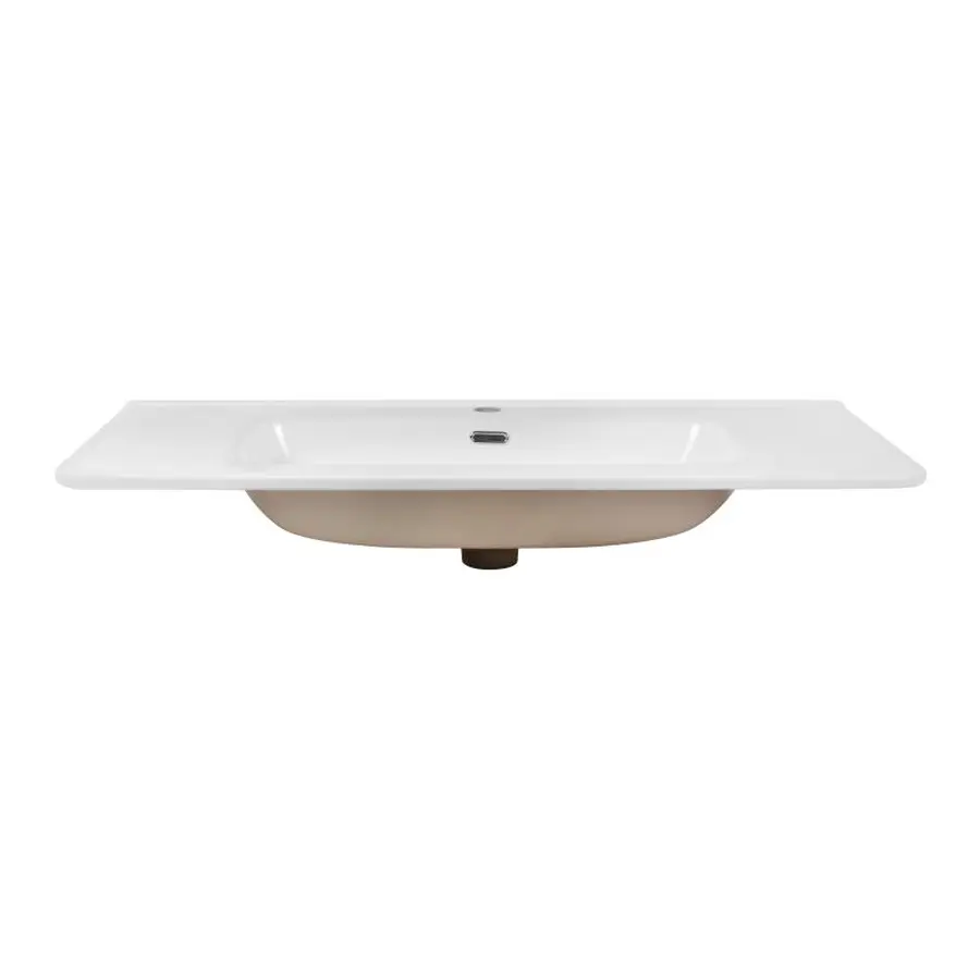 Раковина Qtap Albatross 9H 1000х460х180 White з донним клапаном QT01119100HW