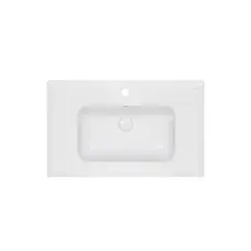 Раковина Qtap Albatross E49 800х490х200 White з донним клапаном QT01119080E49W Раковина Qtap Albatross E49 800х490х200 White з донним клапаном QT01119080E49W