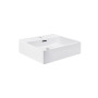 Раковина Qtap Nando K 410х355х125 White з донним клапаном QT12117041KW