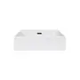 Раковина Qtap Nando K 410х355х125 White з донним клапаном QT12117041KW