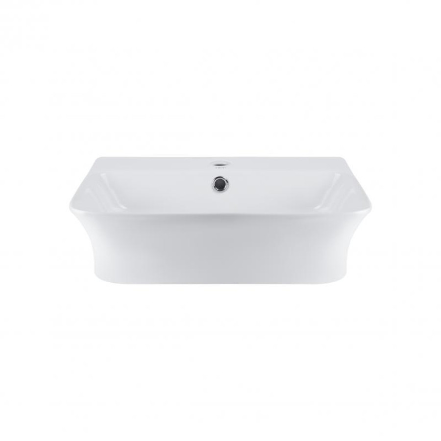 Раковина Qtap Virgo 485x410x125 White з донним клапаном QT18112258W