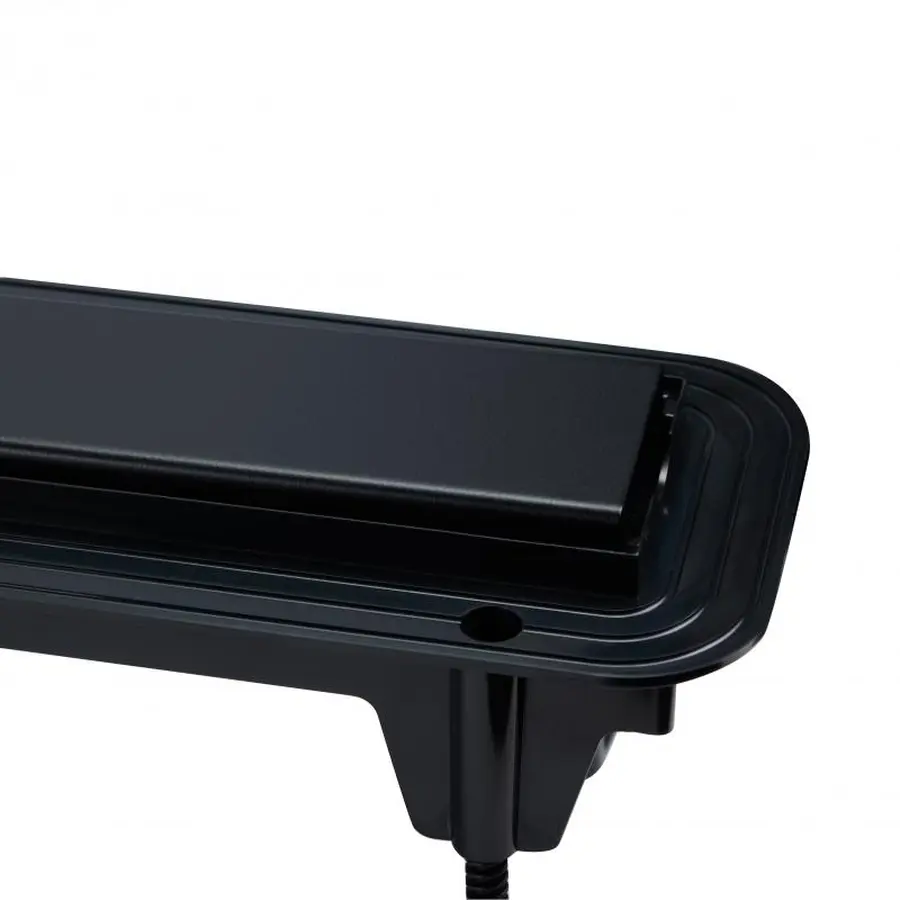 Трап Qtap Standard BLA50800304 лінійний з комбінованим закривом та нержавіючою решіткою