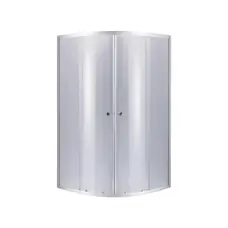 Душова кабіна Lidz Latwa SC80x80.SAT.MID.GR, скло тоноване 4 мм без піддона