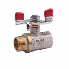 Кран кульовий Valve 3/4" ВЗ для води (метелик) SV607W20