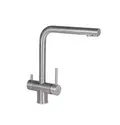 Змішувач для кухн Lidz Ariaі 24F-SFS, F-подібний з використанням фільтрованої води (k35)