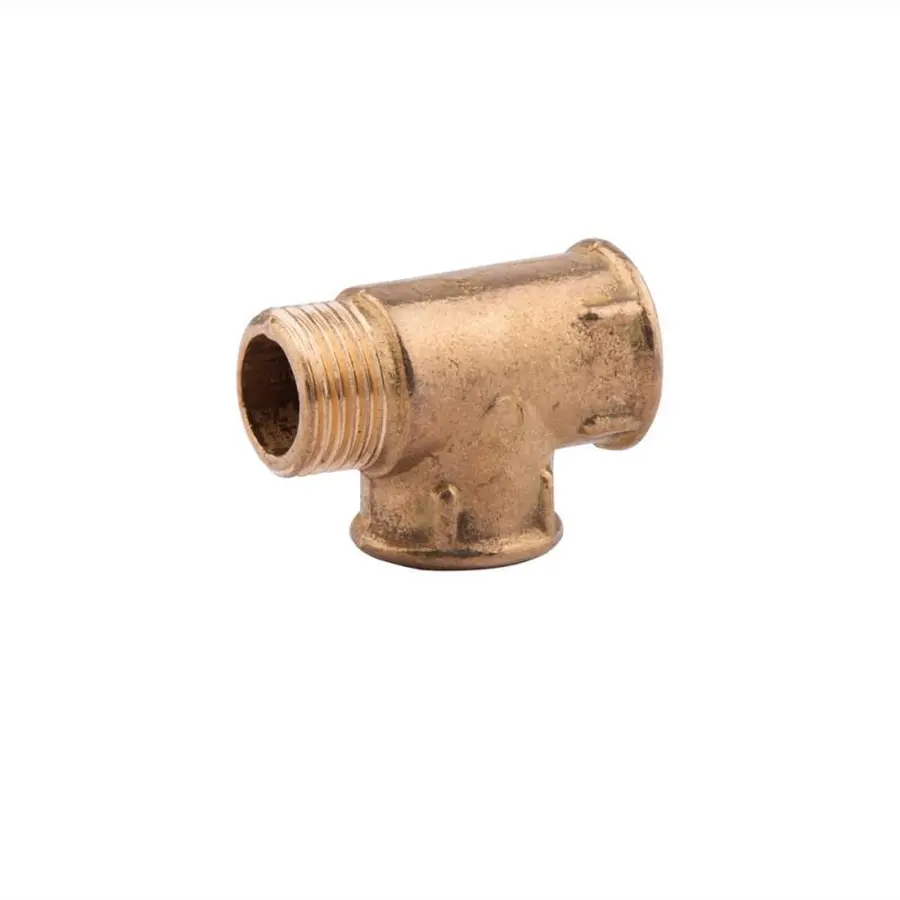 Трійник латунний 1/2" ВВЗ