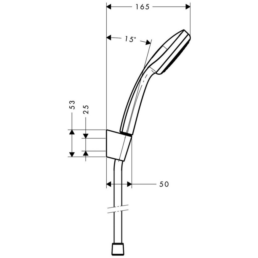 Душовий гарнітур Hansgrohe Croma 100 27575000