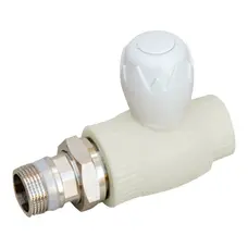 Кран шаровой радиаторный PPSU Blue Ocean 25х3 / 4 "прямой