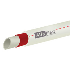 Труба PPR Alfa Plast армированная стекловолокном 63х8,6