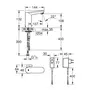 Смеситель для раковины бесконтактный Grohe Eurosmart Cosmopolitan 36325001