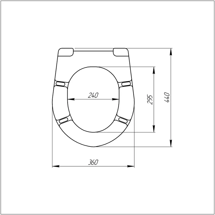 Сиденья для унитаза Azzurra Cult XCU1800F с микролифтом