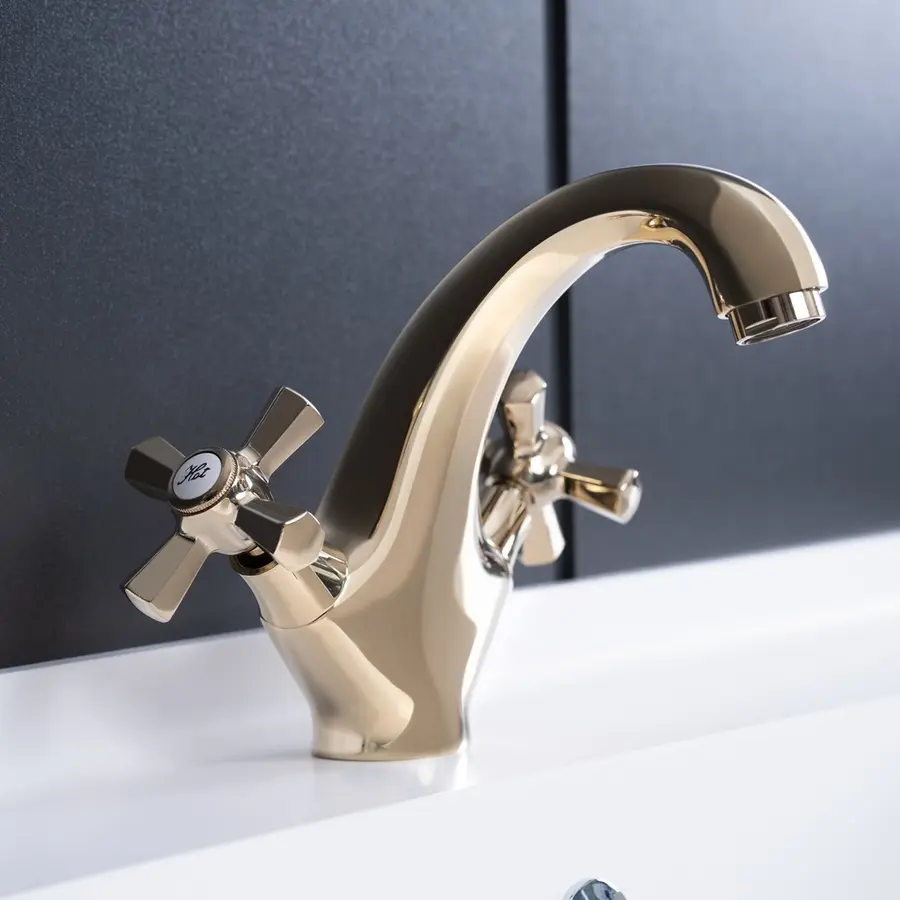 Змішувач для раковини Qtap Liberty ORO 161