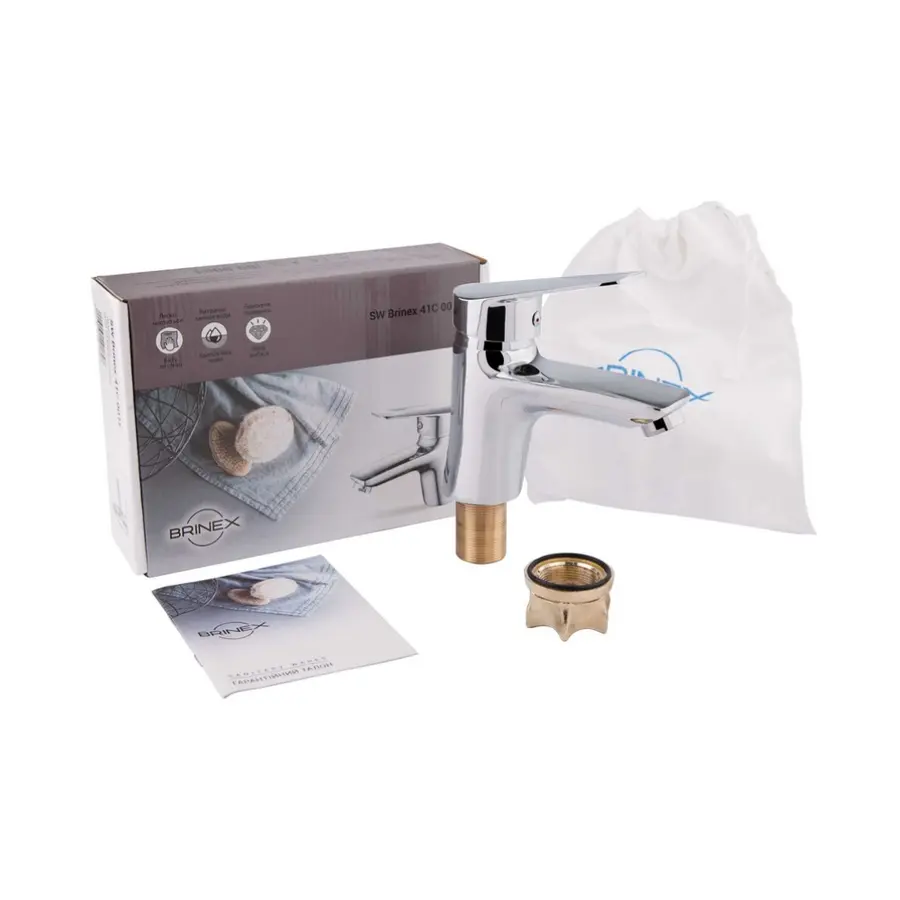 Змішувач для раковини Brinex 41C 001F