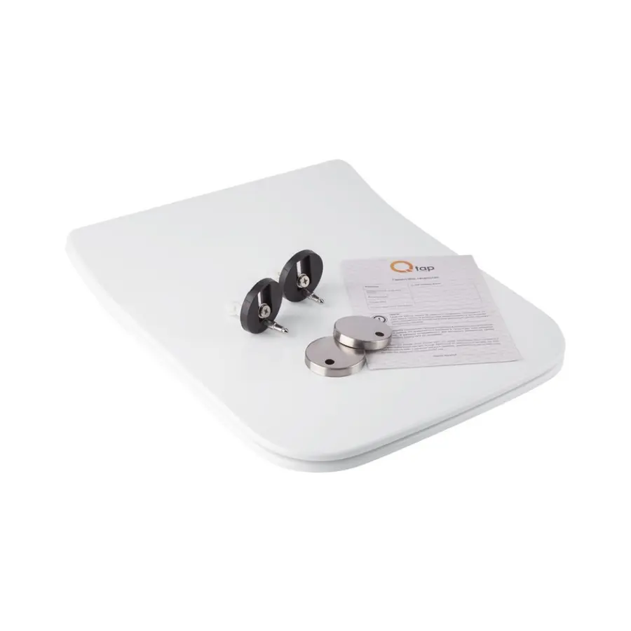 Сиденья для унитаза Qtap (Crow) с микролифтом Slim QT0599SC2170W