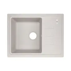Кухонна гранітна мийка Lidz 620x435/200 GRA-09 (LIDZGRA09620435200)
