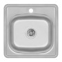 Кухонна мийка Lidz 4848 0,6 мм Decor (LIDZ4848DEC06)