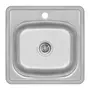 Кухонная мойка Lidz 4848 0,6 мм Decor (LIDZ4848DEC06)