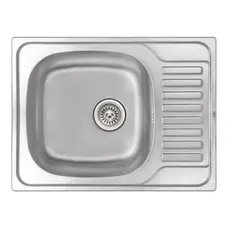 Кухонна мийка Qtap 6550 0,8 мм Micro Decor (QT6550MICDEC08)