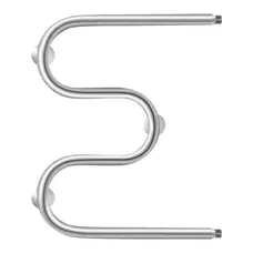 Сушарка для рушників водяна Lidz Snake (CRM) D25х1/2" 500x400