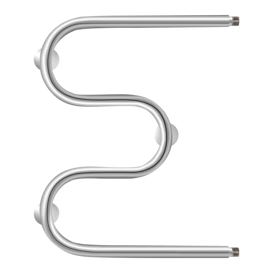 Полотенцесушитель водяной Lidz Snake (CRM) D25х1 / 2 "500x400