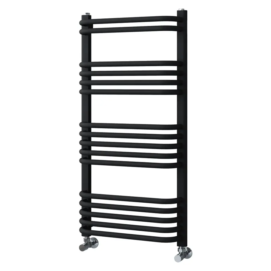 Сушилка Полотенцесушитель водяной Qtap Glory (BLA) P16 1000x500 HY