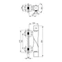 Змішувач термостатичний для душу Zkrouceny 40T105C