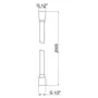 Шланг для душу Qtap Hadice PVC200C 2,0 м
