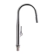 Змішувач для кухні сталевий Qtap Anicka 9136103UC з висувним виливом Змішувач для кухні сталевий Qtap Anicka 9136103UC з висувним виливом