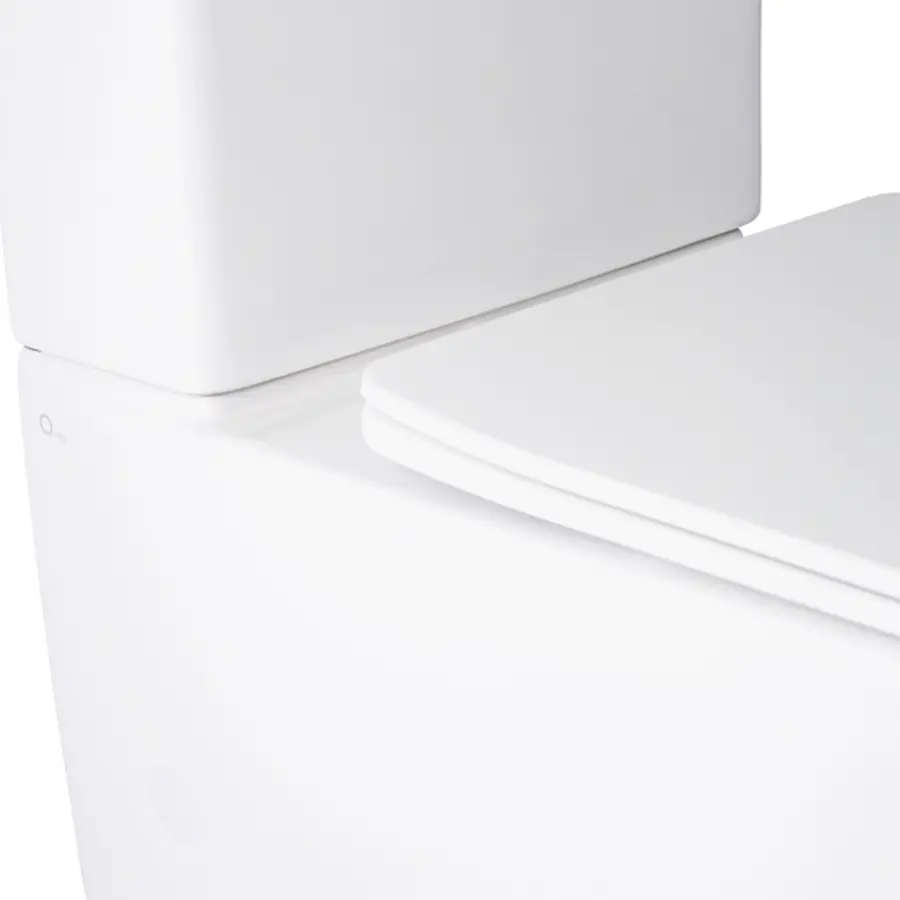 Унітаз-компакт Qtap Robin безобідковий з сидінням Soft-close QT13222141ARW