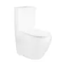 Унітаз-компакт Qtap Robin безобідковий з сидінням Soft-close QT13222141ARW