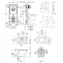 Набір інсталяція 4 в 1 Grohe Rapid SL 38722001 + унітаз з сидінням Qtap Tern QT1733052ERW