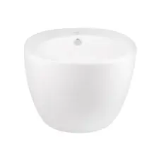 Раковина підвісна моноблок Qtap Robin 520х520х400 White з донним клапаном QT1311001GW