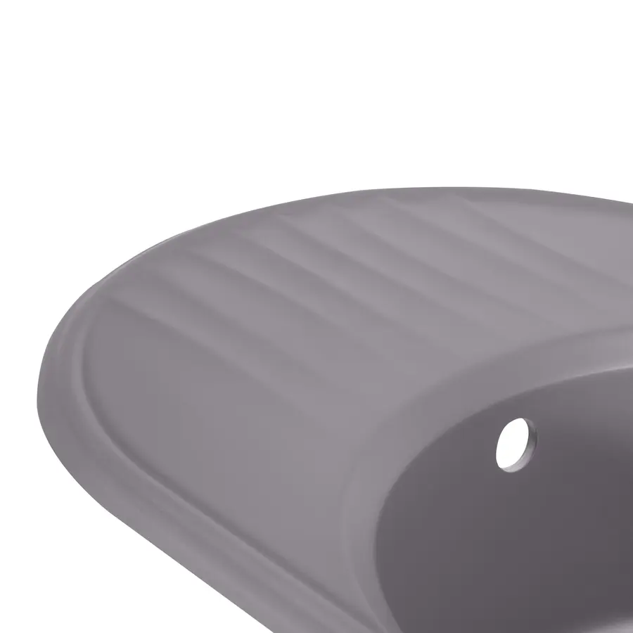 Кухонная гранитная мойка Qtap CS 7451 Grey (QT7451GRE471)